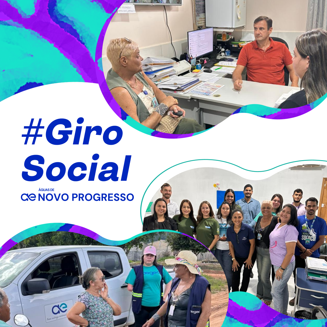 Equipe de Responsabilidade Social da Águas de Novo Progresso fortalece parcerias em rodada de reuniões e visitas no município